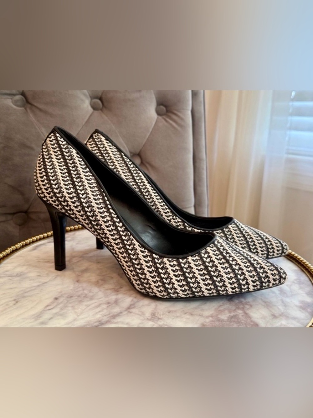 KARL LAGERFELD Royale Pointed-Toe Pump | Sz. 8.5M (NWB) - Picture 2 of 6